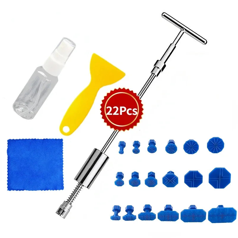 Car Dent Repair Kit - Glue Gun & Puller Tools