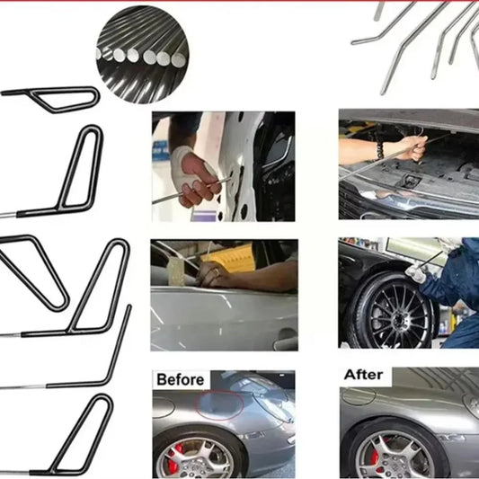 Stainless Steel PDR Rods - Auto Dent Repair Set